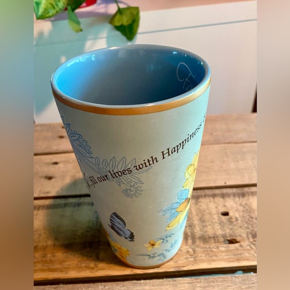 🔥2008 Pavilion Gift Company Bonita Family 09030 Floral tall Ceramic Mug🔥 NEW - Picture 2 of 9